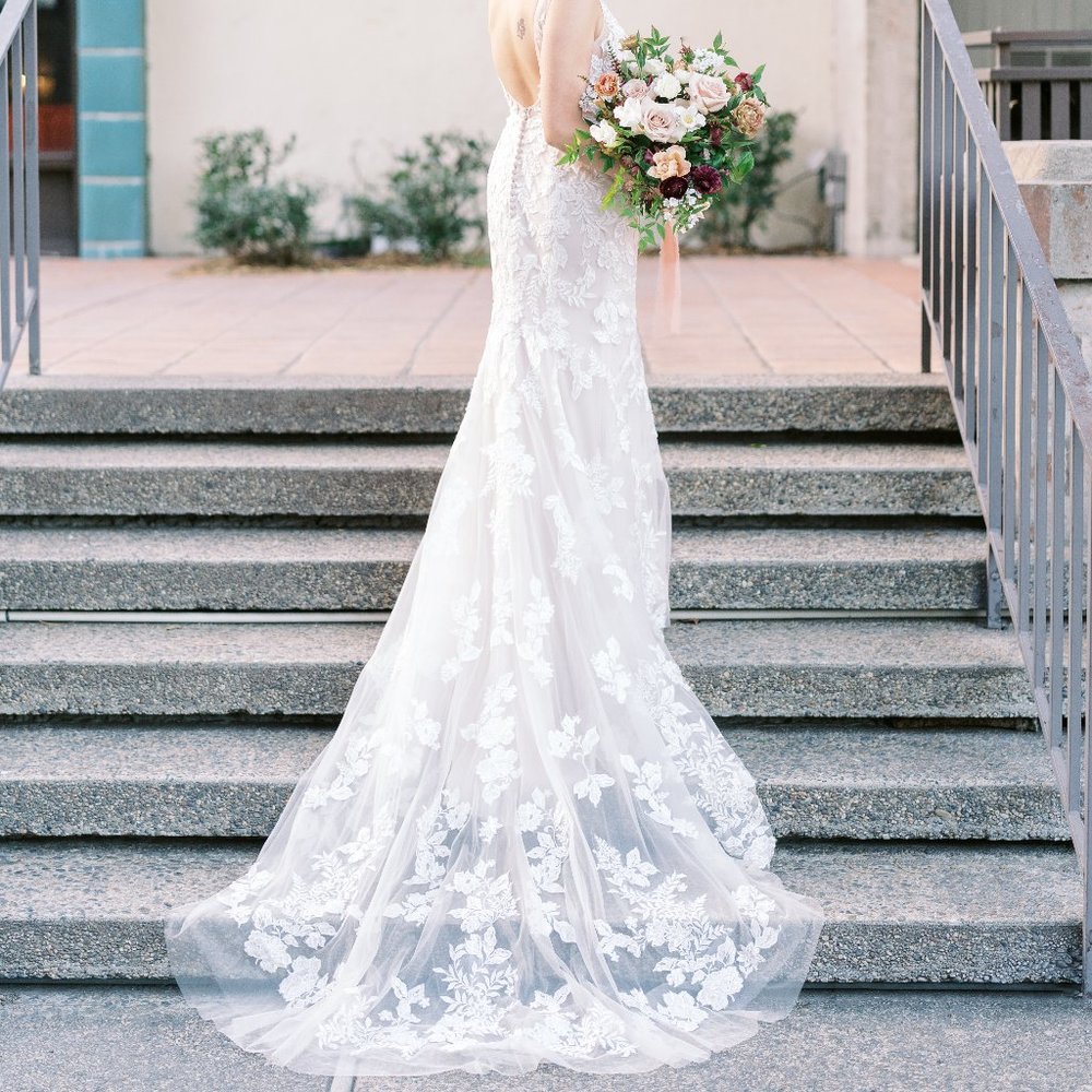 Maggie Sottero Greenley full length wedding dress